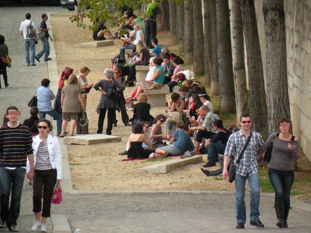  Paris-plage au mois d'avril